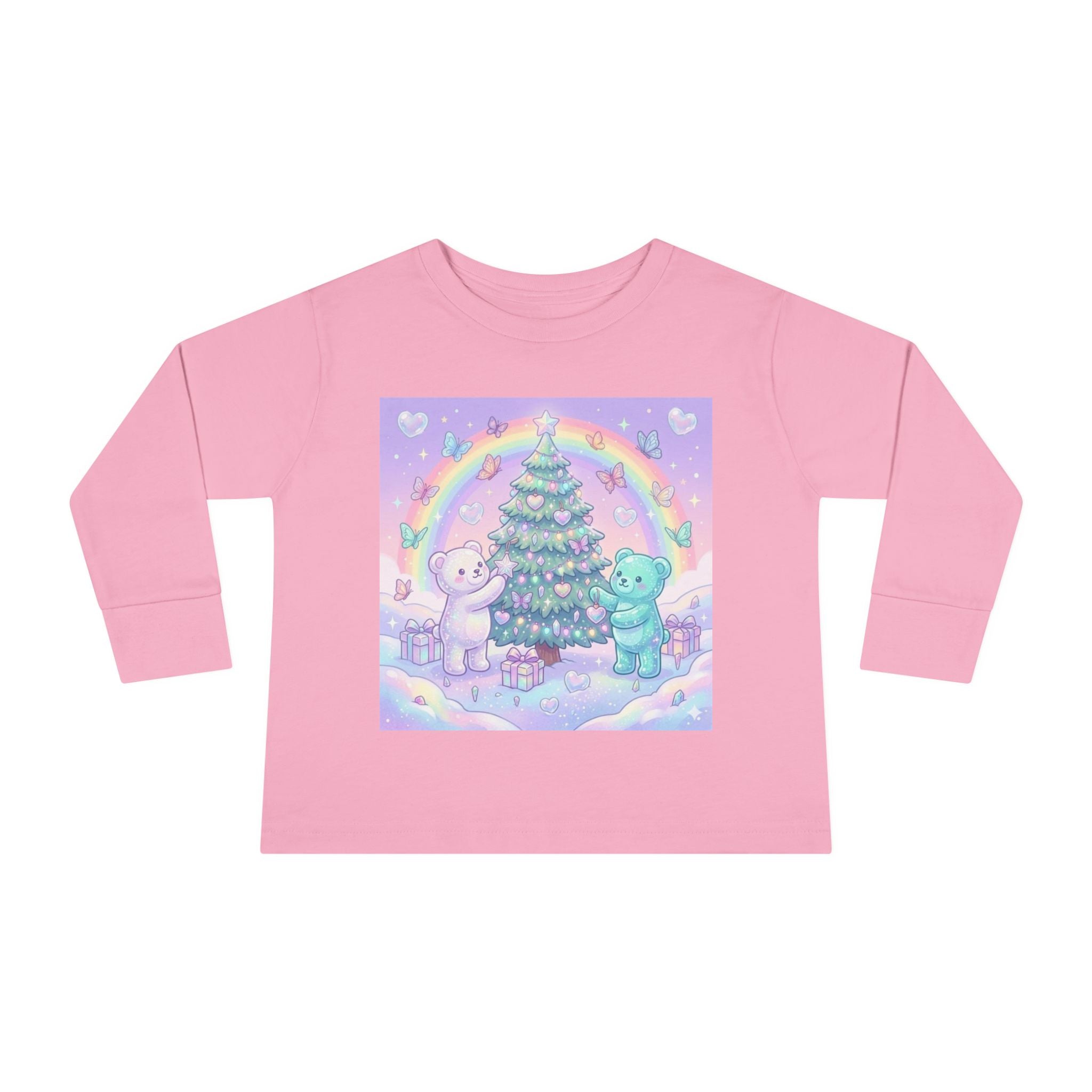 Christmas Tree Holiday Special, Oozy Bear Friends- Graphic Long Sleeve Shirts