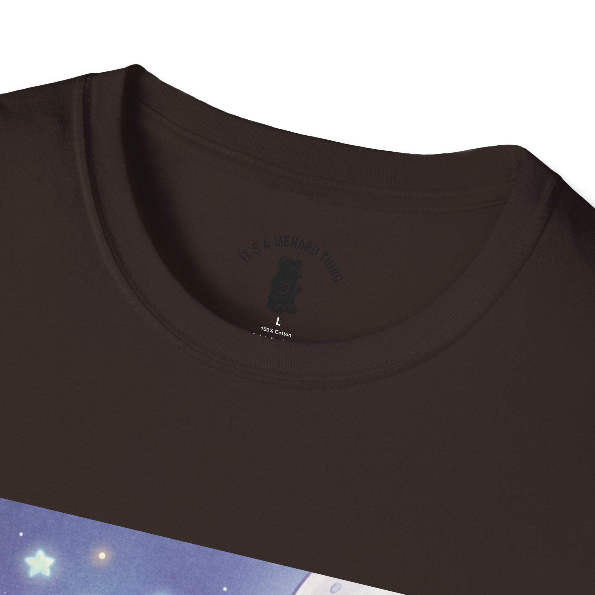 Float Me To The Moon, Crytal White Gooey Gummy Bear — Pastel Graphic T-Shirt