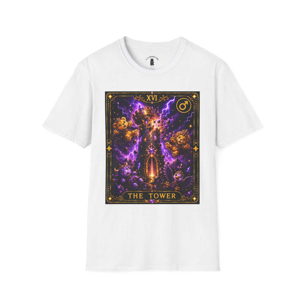 The Tower Tarot Card Oozy Bear Friends Special Addition- Graphic Shirt