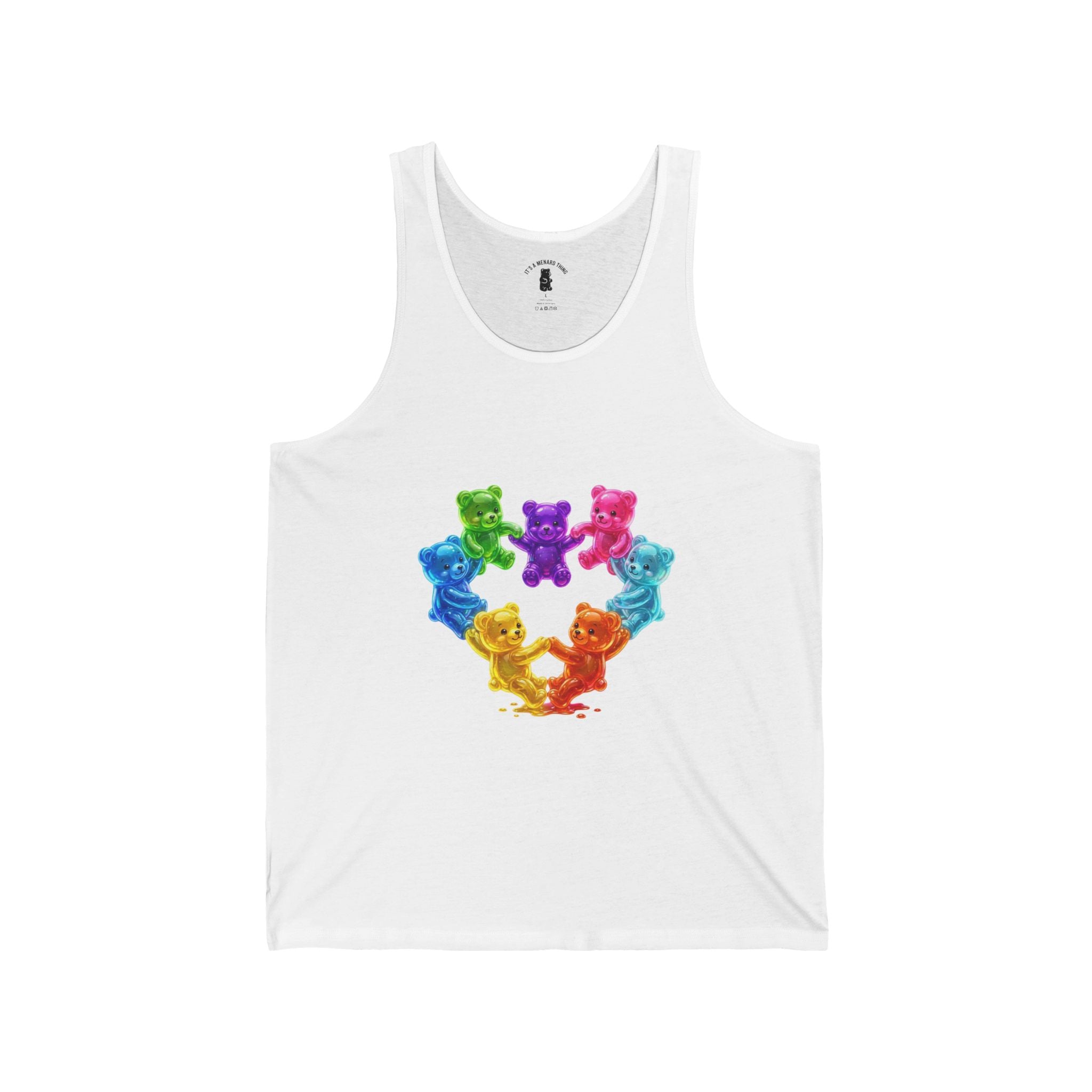 Rainbow Friends, Neon Oozy Bears Special Addition- Graphic Tank Top
