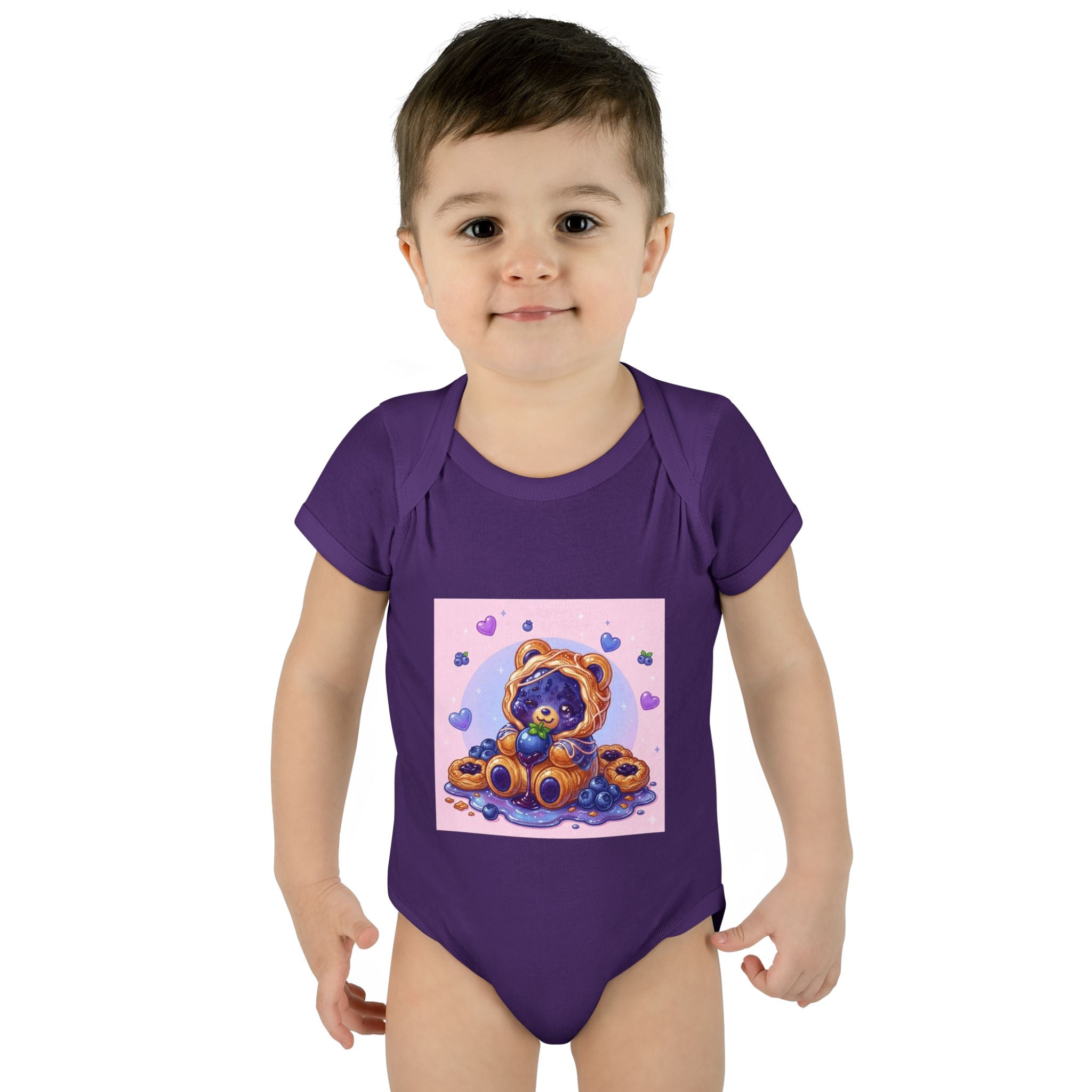 Blueberry Danish, Puff Pastry PJ Gooey Gummy Bear Suit