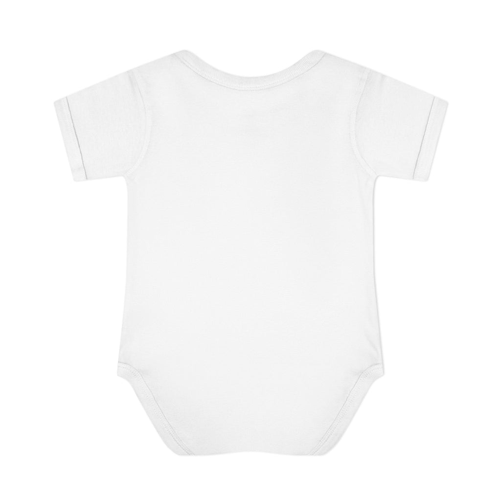 Baby Bodysuit — Pastel Blue & Pink Gooey Gummy Bears Cute Newborn Onesie