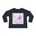 Bath Time, Nighttime Oozy Bear Friend- Graphic Long Sleeve Shirt