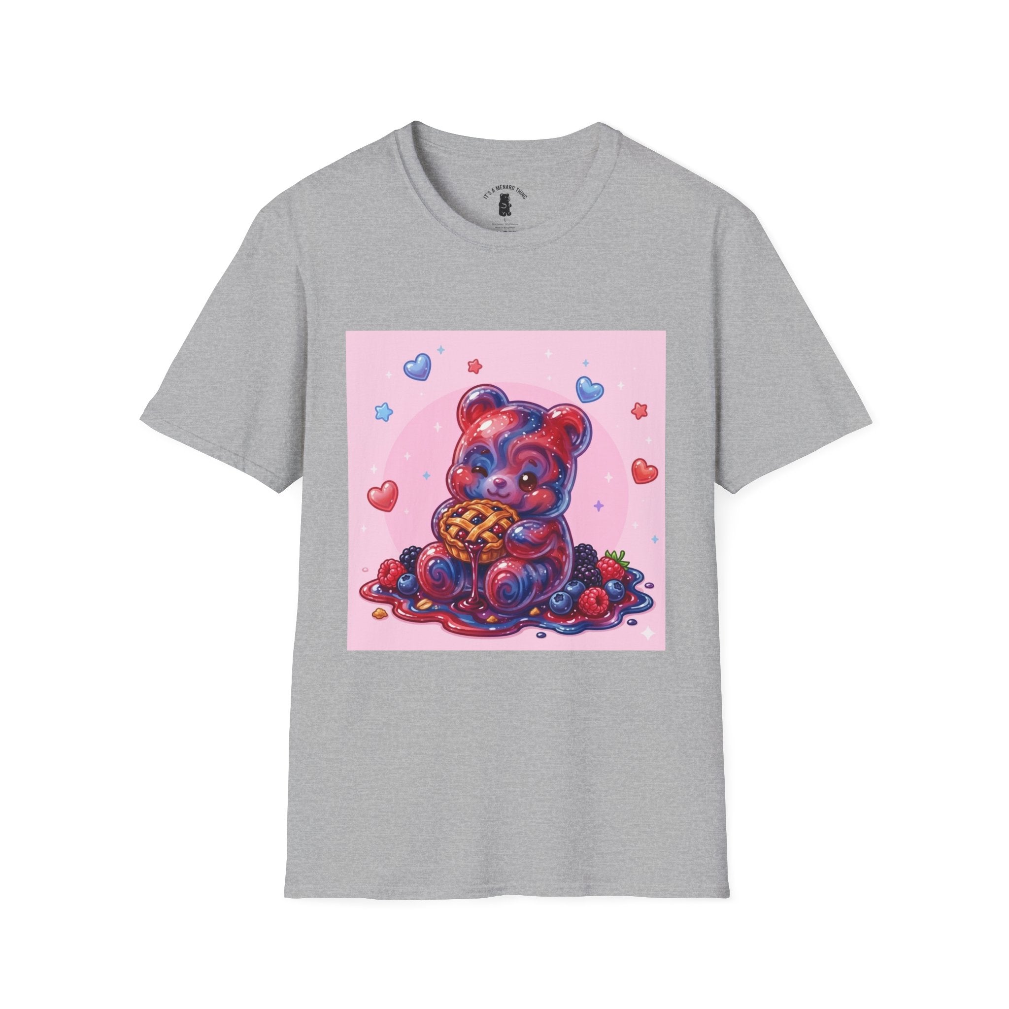 Mixed Berry Gooey Gummy Gummy Bear T-Shirt – Cute Graphic Tee