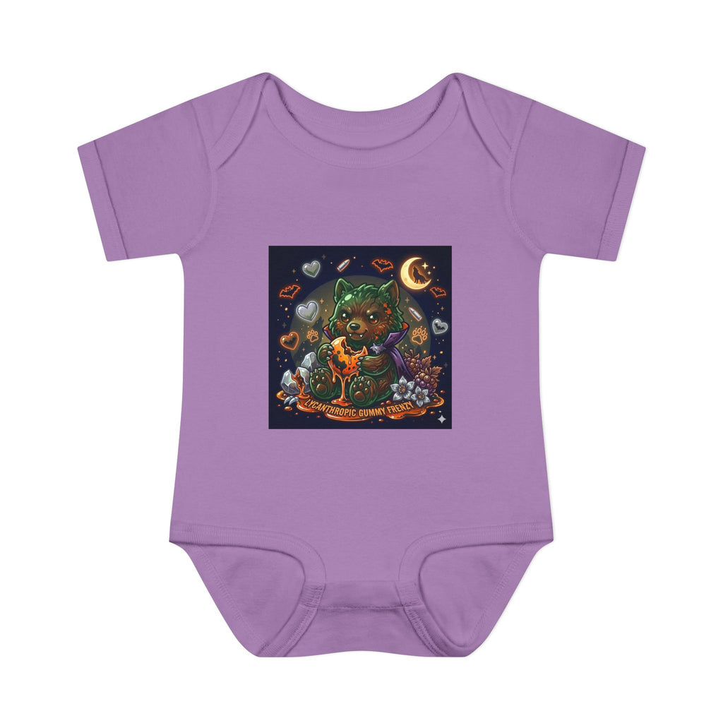 Baby Bodysuit — Cute Halloween Werewolf Gooey Bear