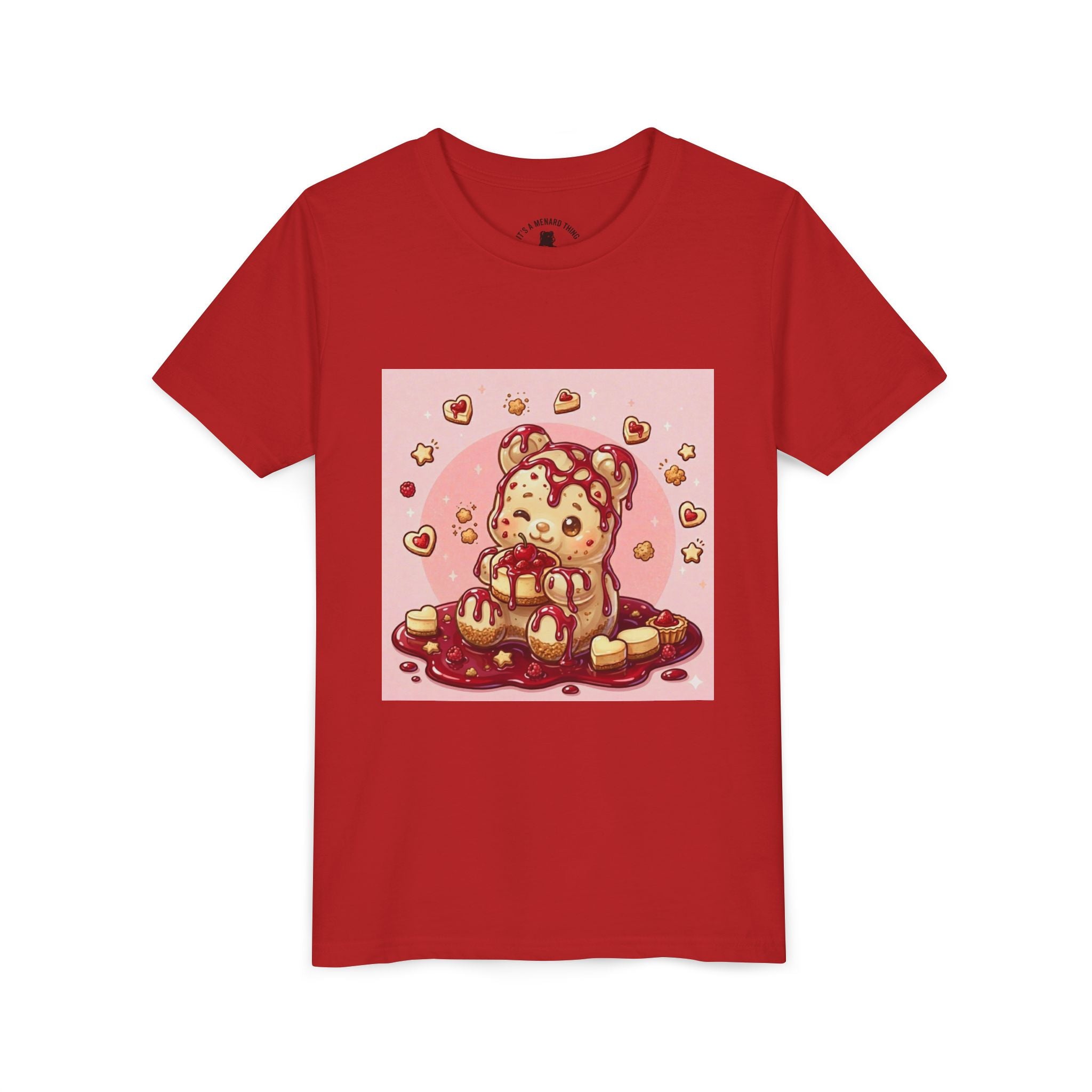 Kids Strawberry Cheese Cake Delight Gooey Gummy Bear