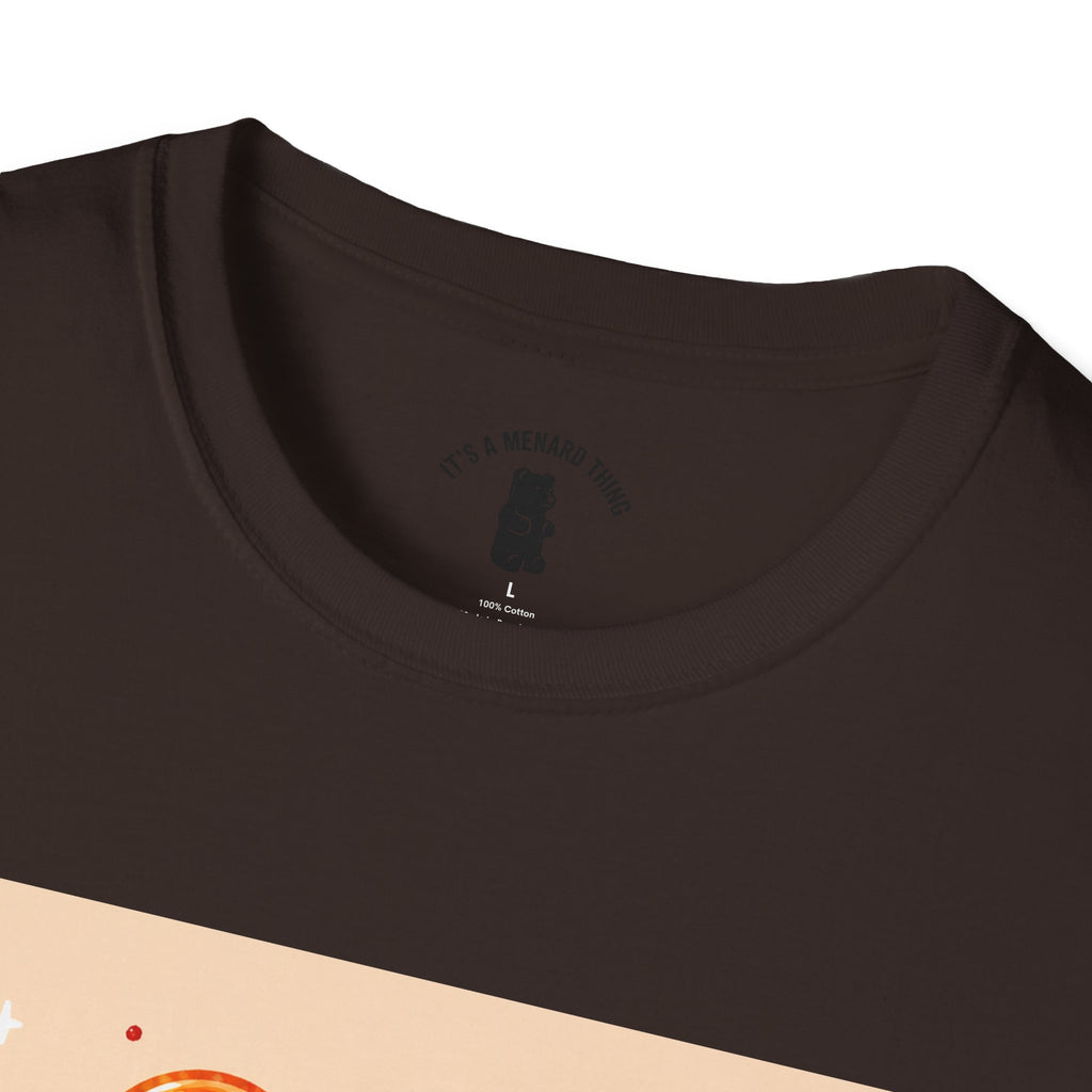 'Spicy Mood' Gooey Gummy Bear T-Shirt —Fiery Kawaii Graphic Tee