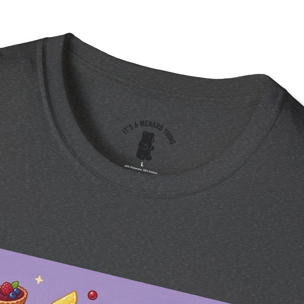 Mixed Berry Tart, Exotic Gooey Gummy Bear — Kawaii Graphic T-Shirt