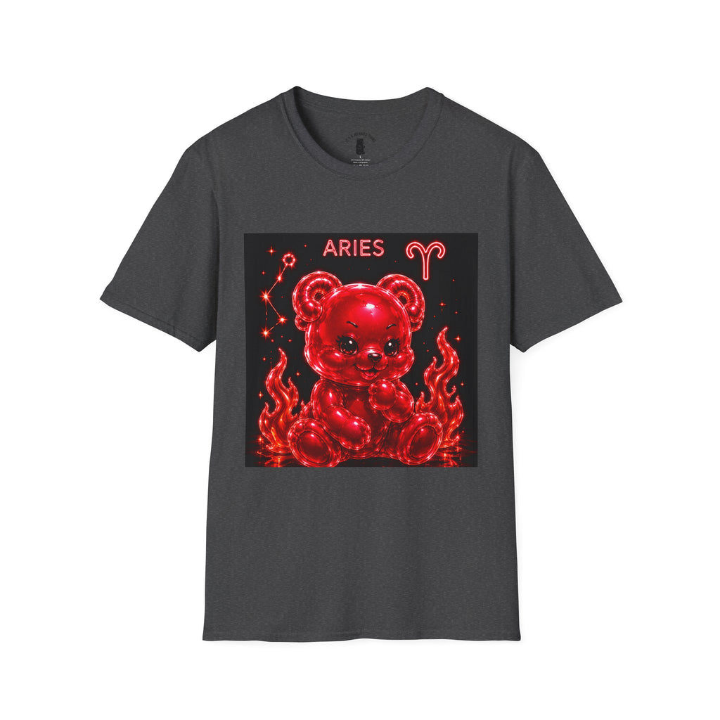 Aries Zodiac Oozy Bear Friend Astrology Special Addition- Graphic Shirt