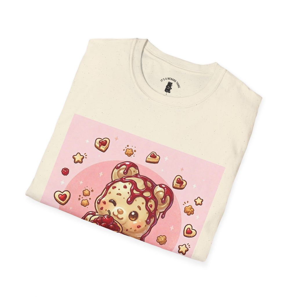 Raspberry Cheese Cake Gooey Gummy Bear — Kawaii Grapic T-Shirt