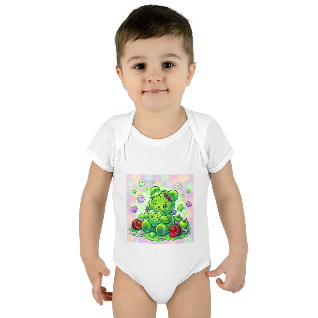 Baby Bodysuit Franken-Gooey-Gummy Stein Halloween