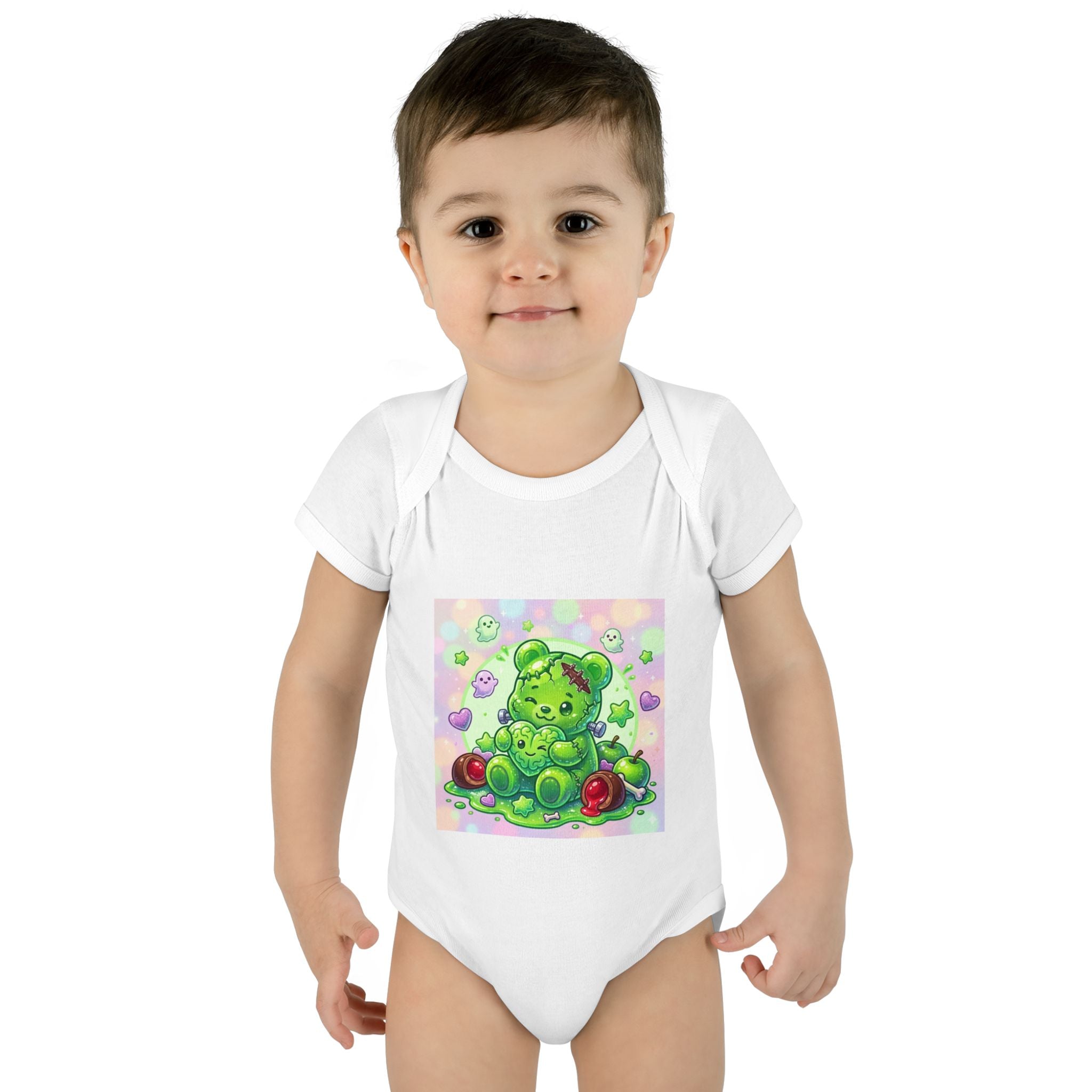 Baby Bodysuit Franken-Gooey-Gummy Stein Halloween