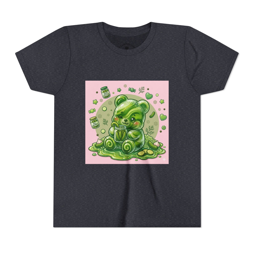 Tart Dilly Green Pickle Gooey Gummy- Graphic Youth T-Shirt