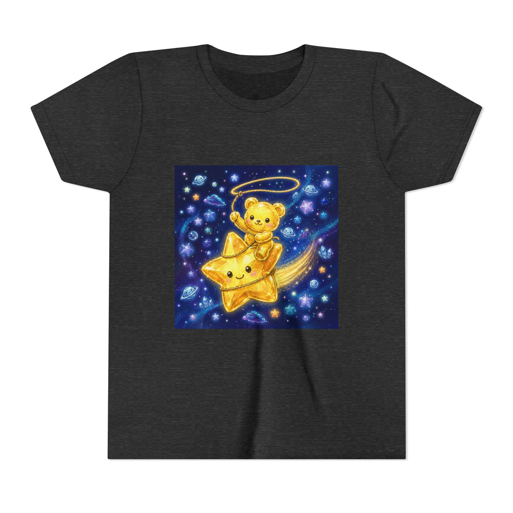 Rodeo, Giddy Up! Starlight Yellow Gooey Crystal Gummy Bear- Graphic T-Shirt