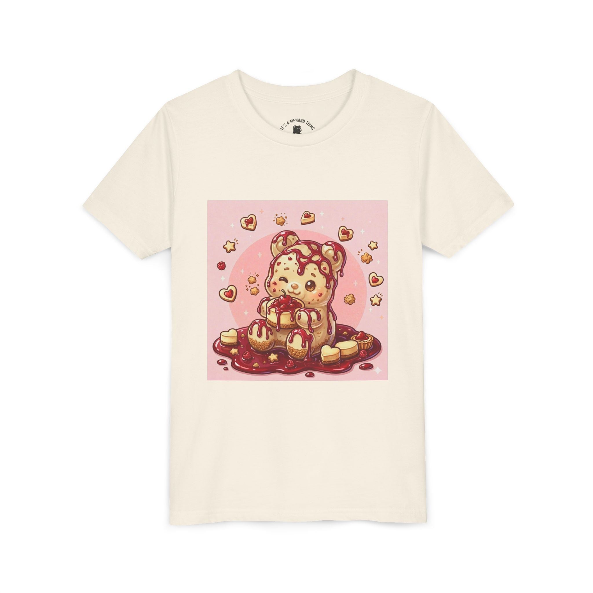 Kids Strawberry Cheese Cake Delight Gooey Gummy Bear
