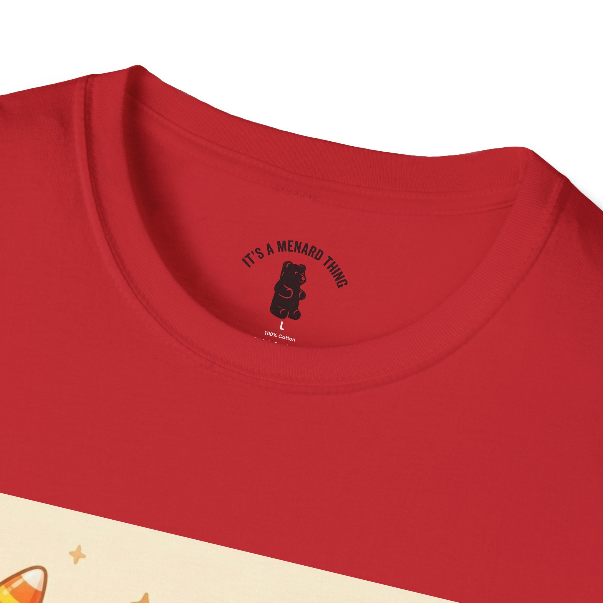 Cute Candy Corn Gooey Gummy Bear — Kawaii Graphic T-Shirt