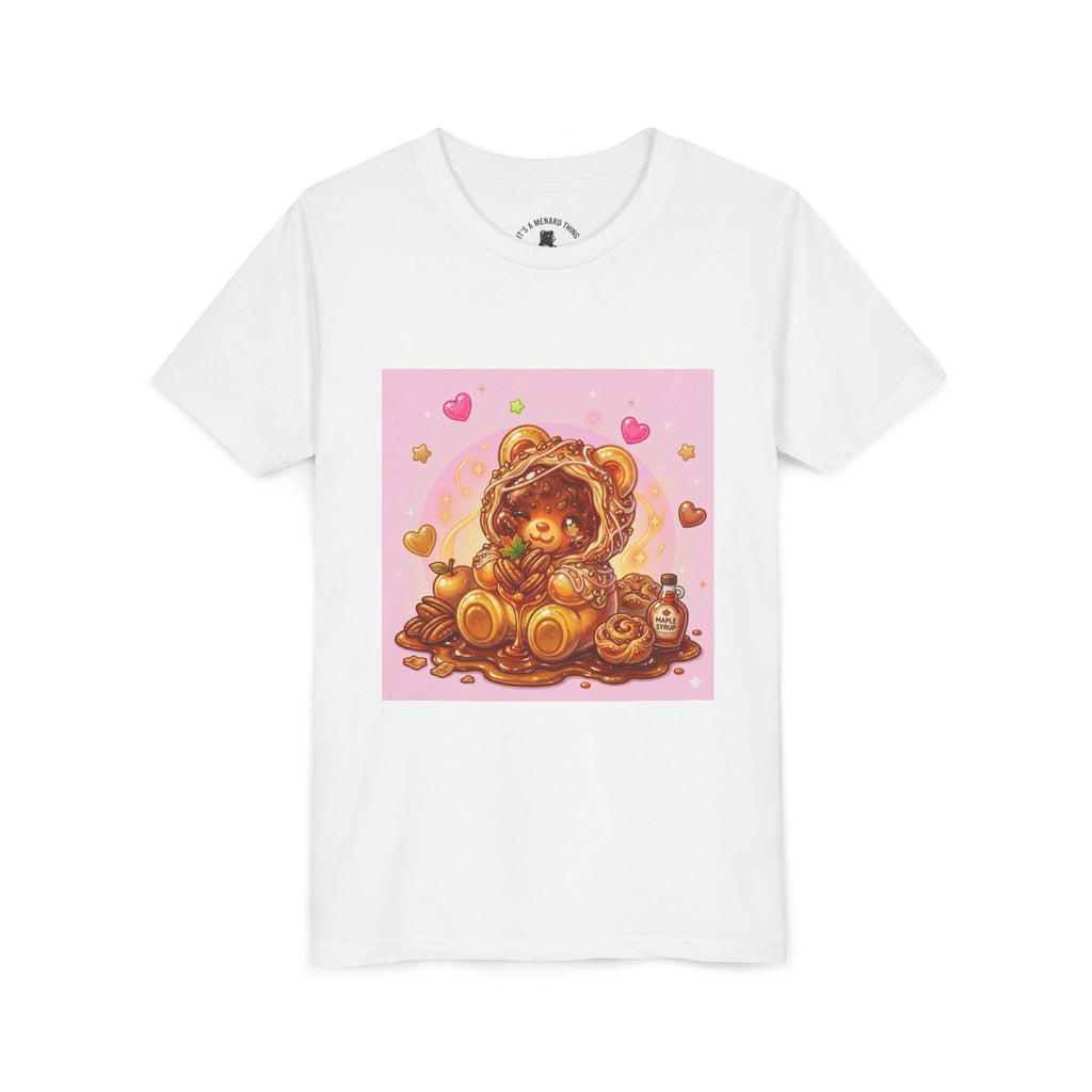 Cinnamon, Butter & Pecan Danish Gooey Gummy Bear Youth T-Shirt
