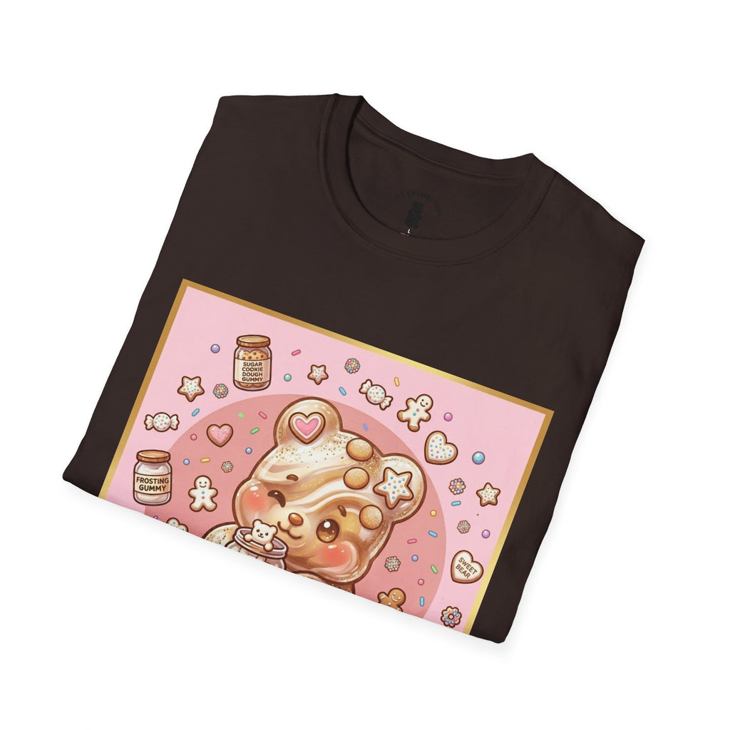 Kawaii Gooey Gummy Bear with Sugar Cookies T-Shirt