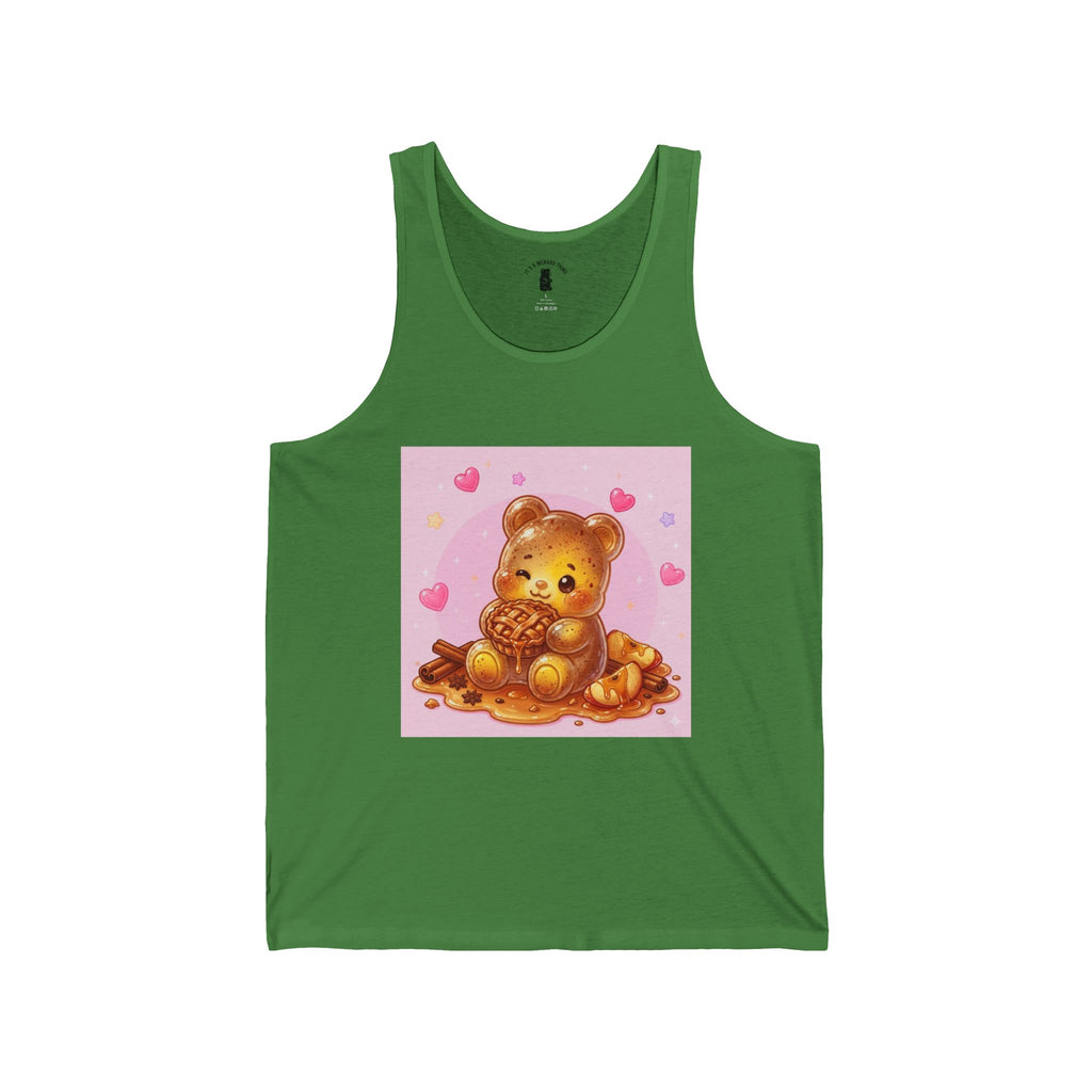 Apple Cinnamon Pie, Golden Gooey Gummy Bear — Kawaii Graphic Tank
