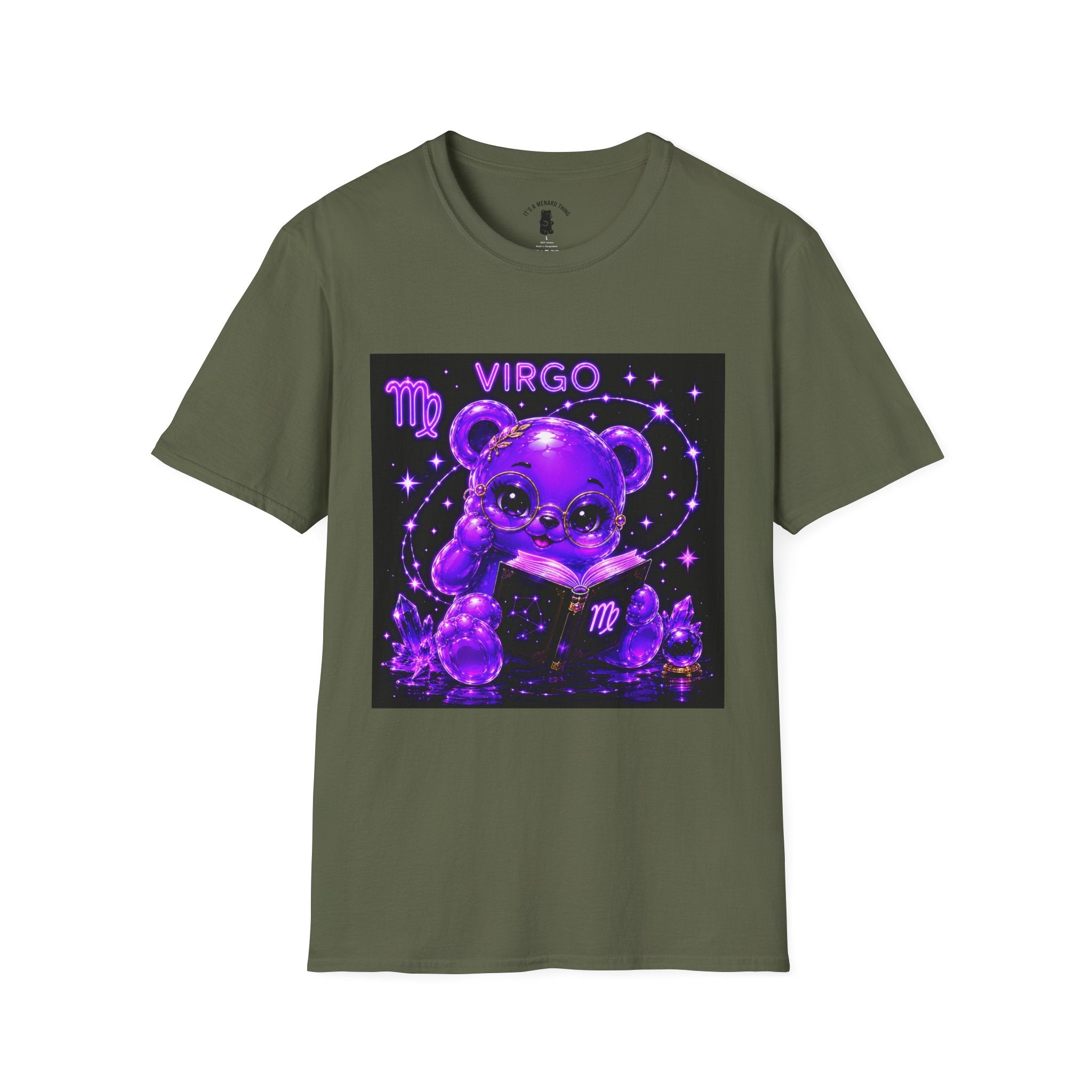 Virgo Zodiac Astrology Oozy Bear Friend Special Addition- Graphic Shirt