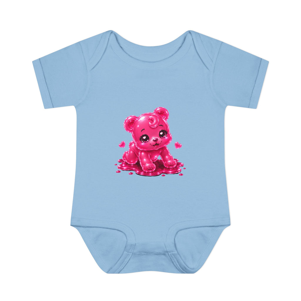 Pink Gummy Bear Infant Bodysuit - Cute Baby Shower Gift