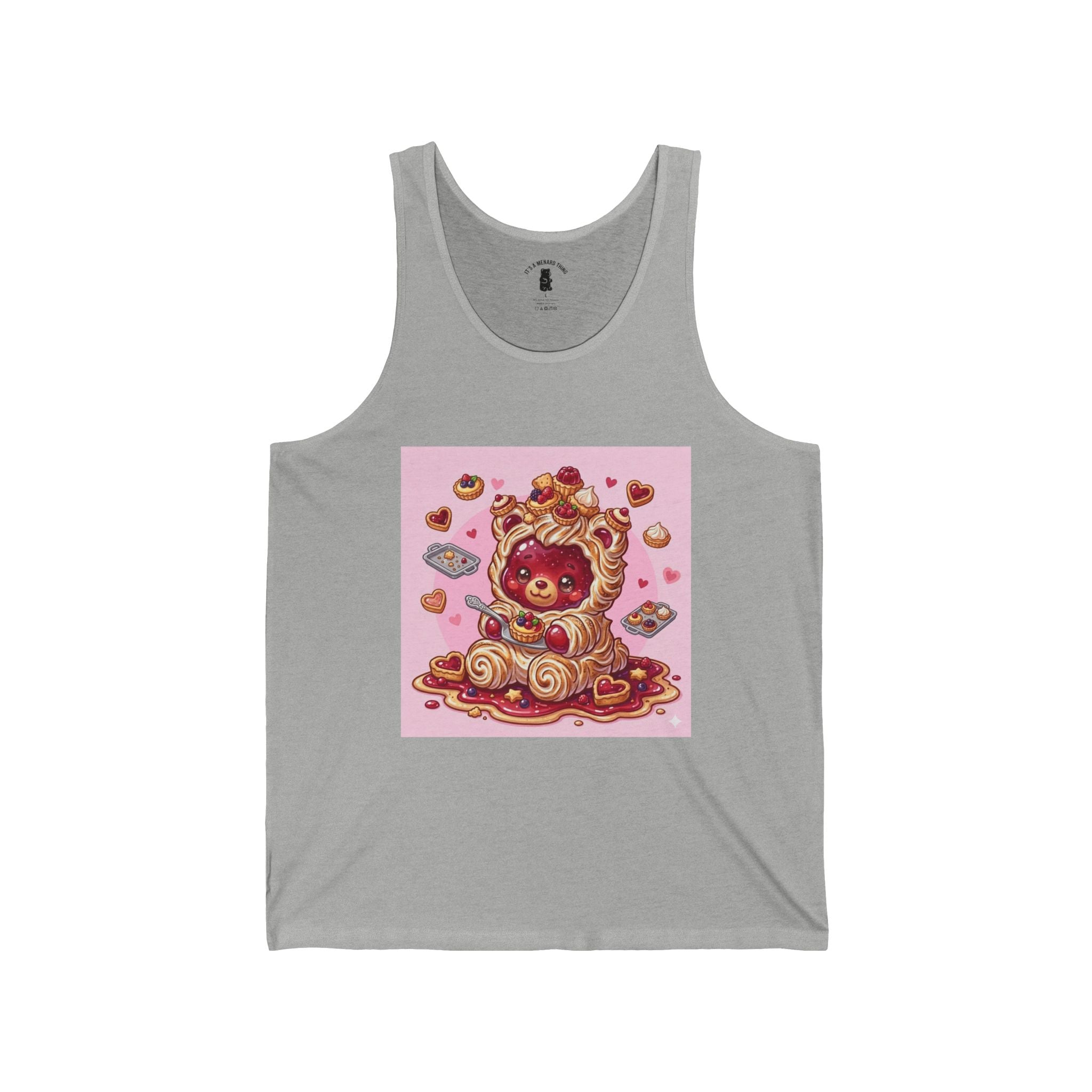 Mixed Berry Whipped Cream Tart Special, Oozy Snow Gummy Bear Friend- Graphic Shirt