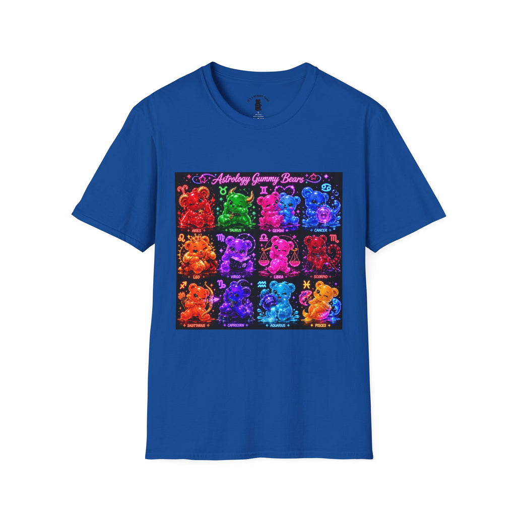 Astrology Gummy Bears Special Addition Grid — Colorful Graphic Shirt