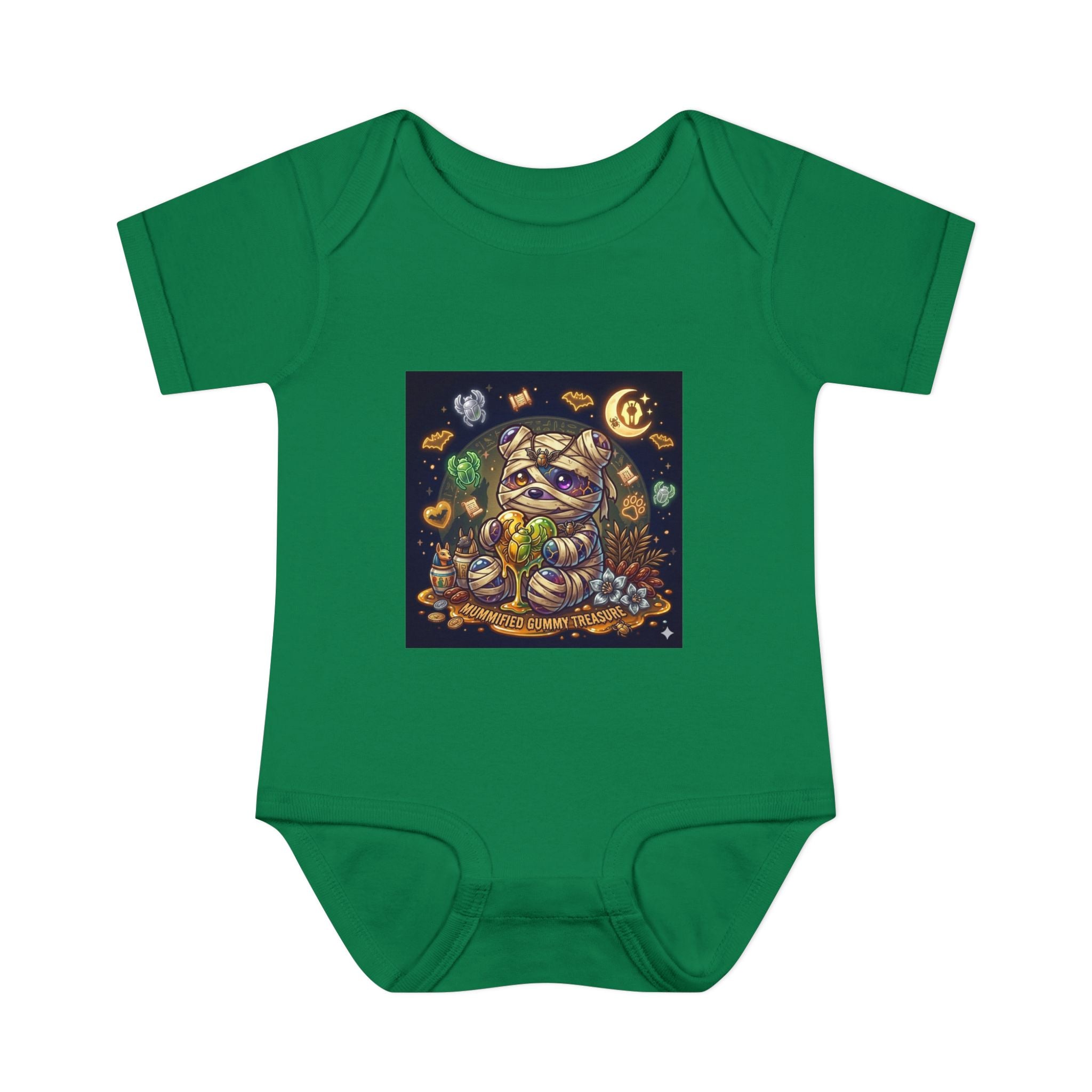 Infant Bodysuit - Cute Gooey Mummy Bear Halloween