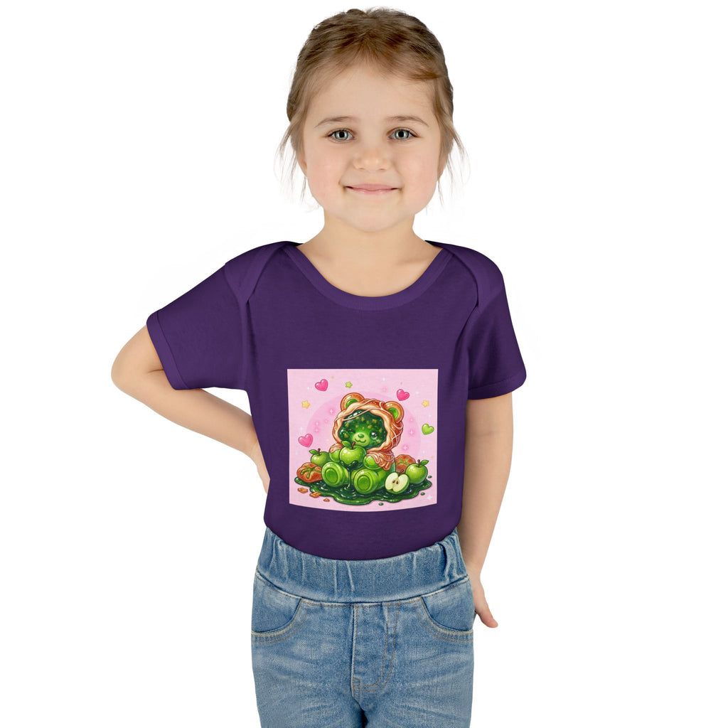Green Apple Danish Gooey Gummy Bear in Puff PJs