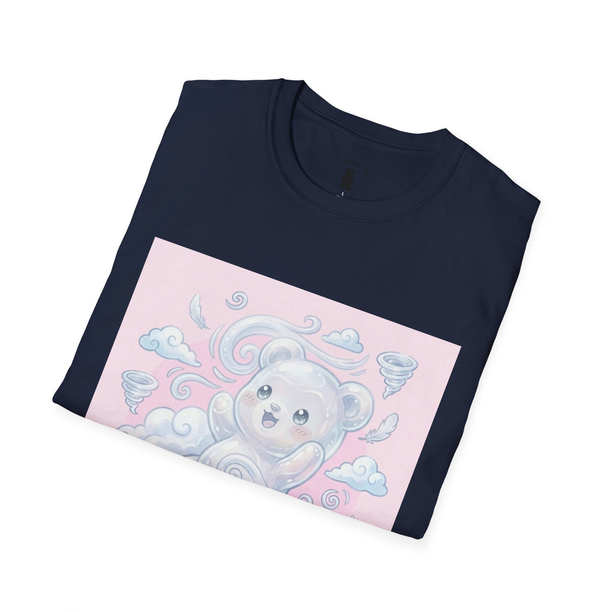 Elemental, Air White Gooey Gummy Bear — Pastel Graphic Tee
