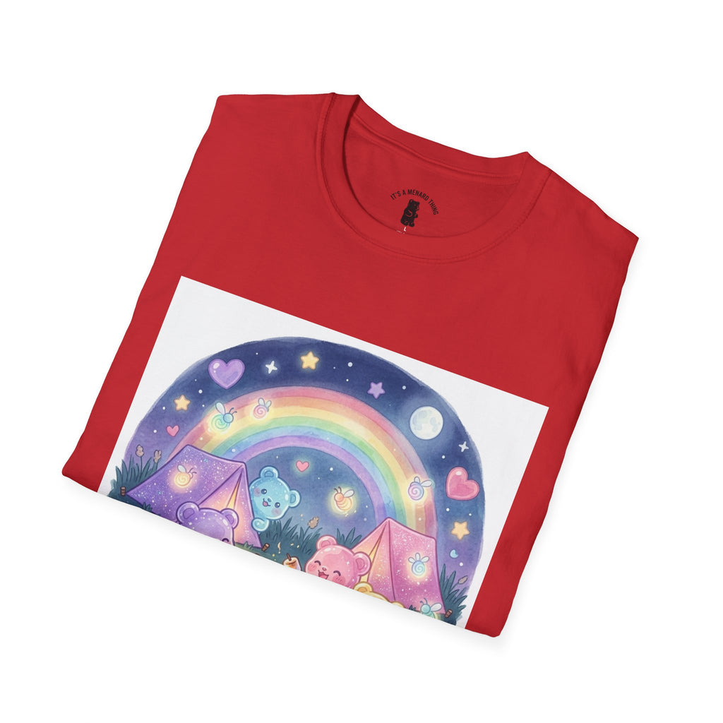 Campfire days and Toasted Marshmallows, Gooey Gummy Friends- Kawaii Graphic T-Shirt