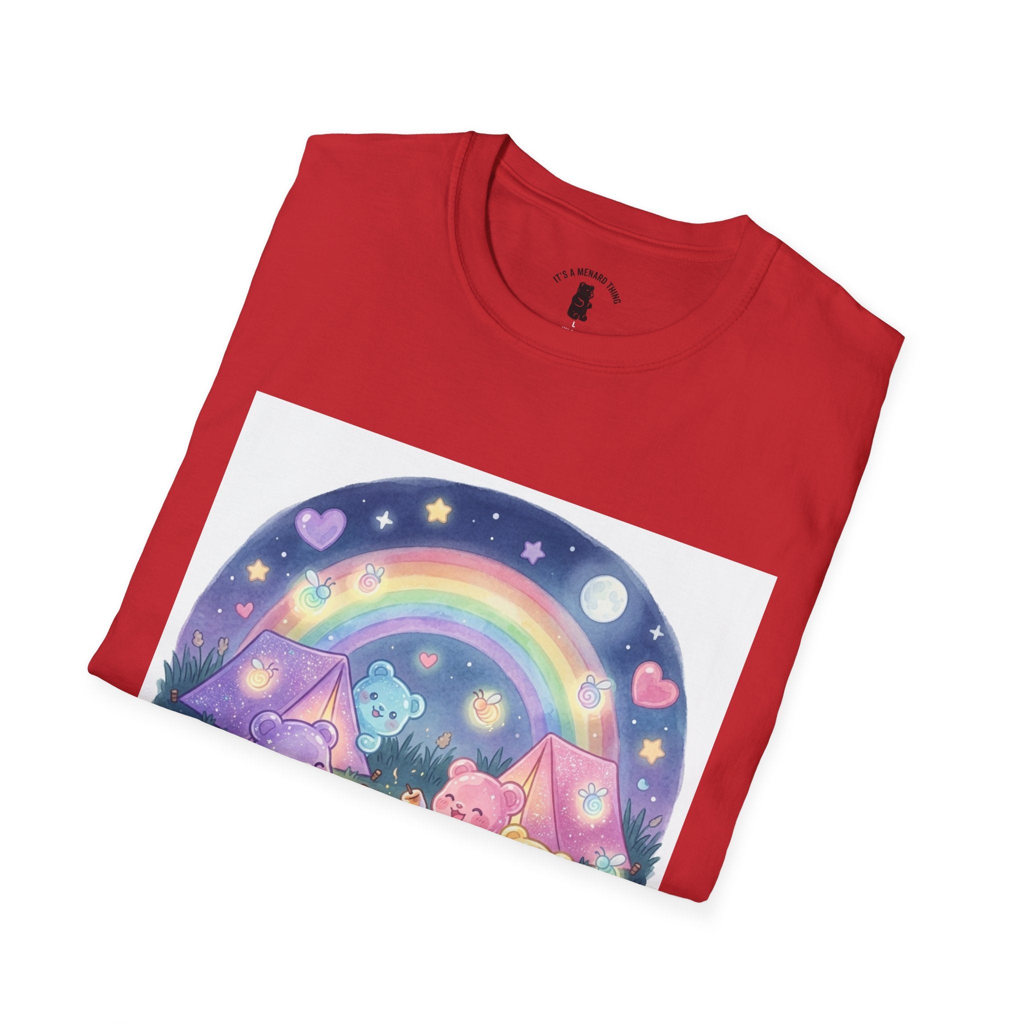 Campfire days and Toasted Marshmallows, Gooey Gummy Friends- Kawaii Graphic T-Shirt
