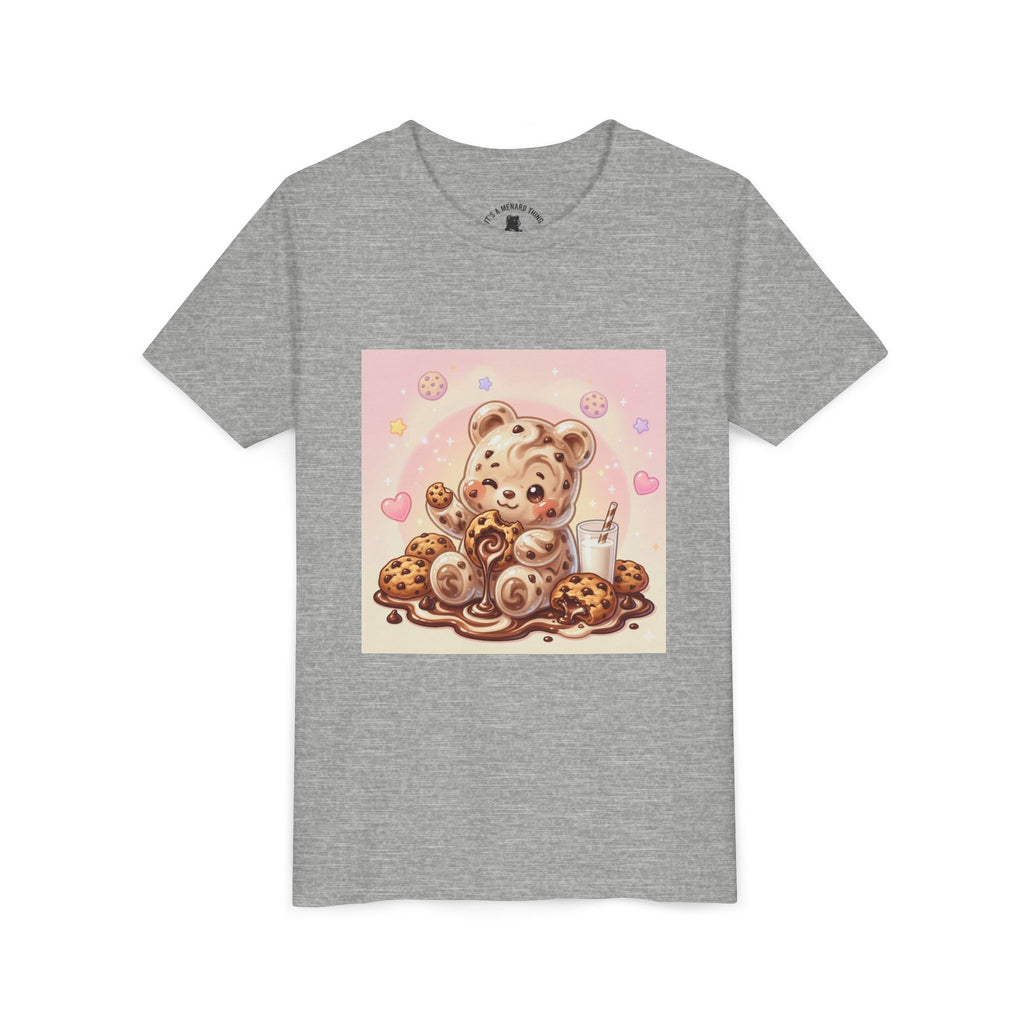 Cookies & Milk Gooey Fudge Gummy Bear Graphic Shirt