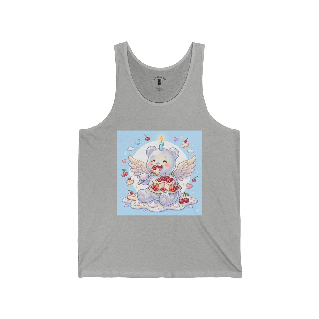 Angel Food Cake Special, Gooey Gummy Bear — Cute Graphic Tank Top