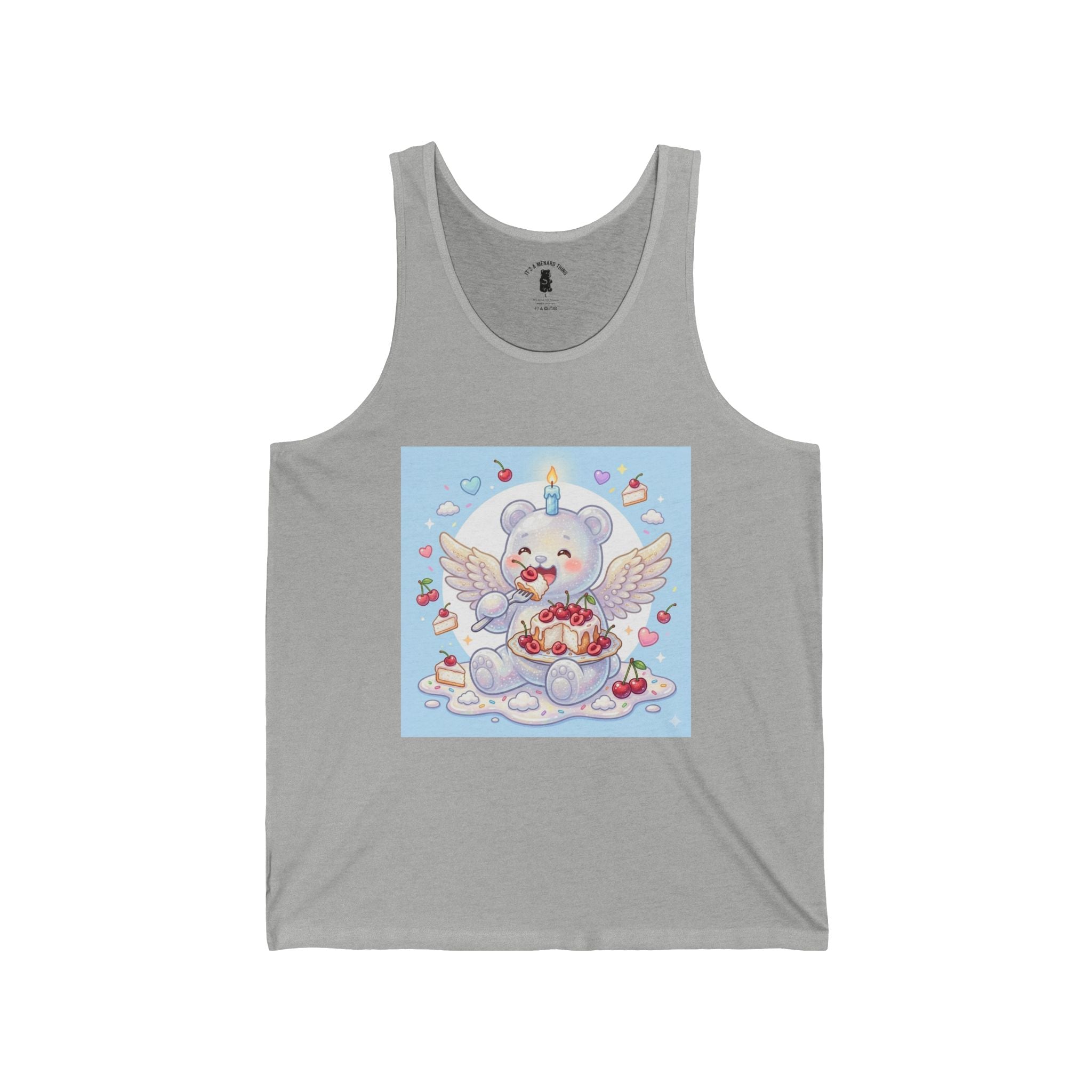 Angel Food Cake Special, Gooey Gummy Bear — Cute Graphic Tank Top