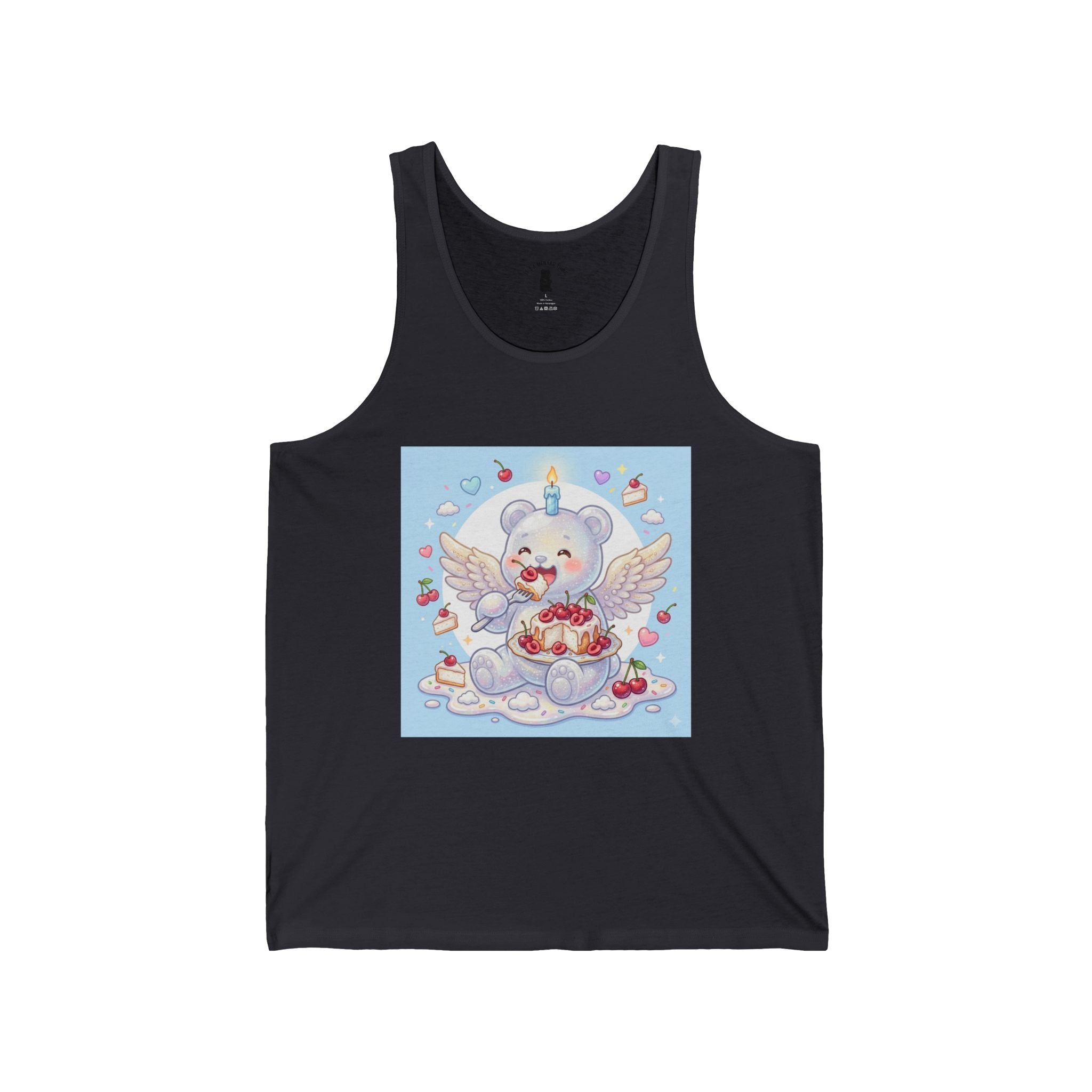 Angel Food Cake Special, Gooey Gummy Bear — Cute Graphic Tank Top