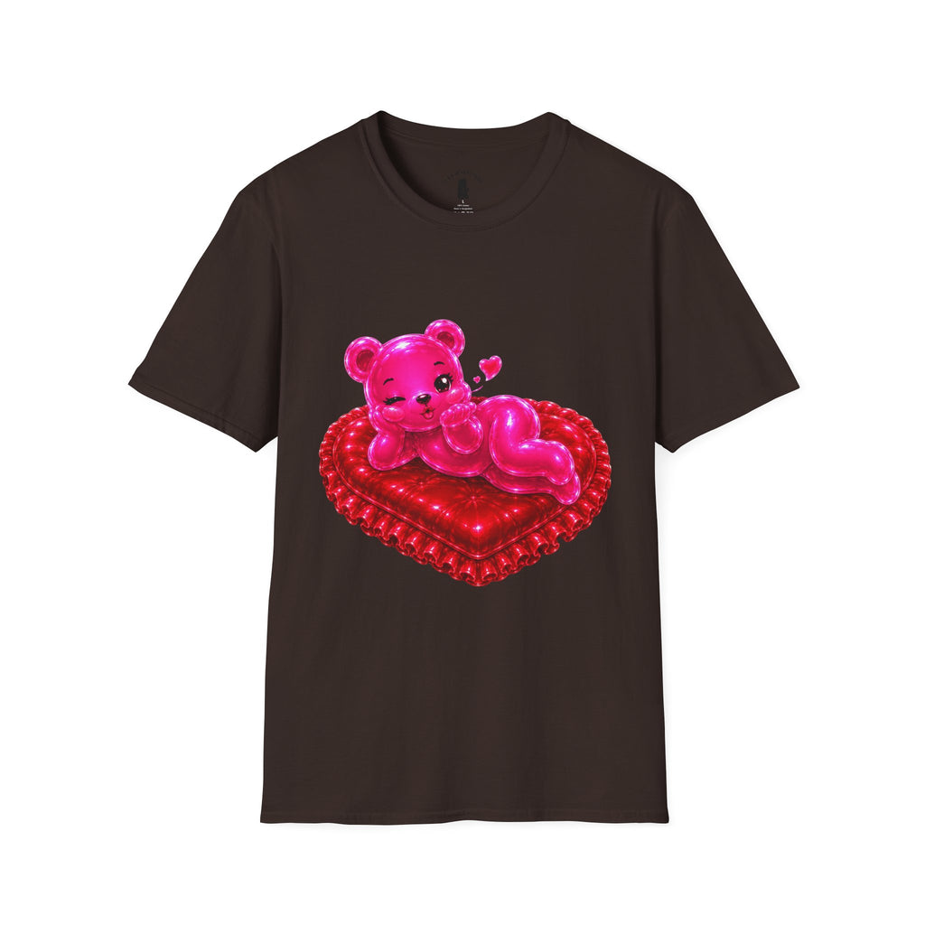 Valentines Addtion, Love me Long time Oozy Bear- Graphic Shirt (Adult Only)