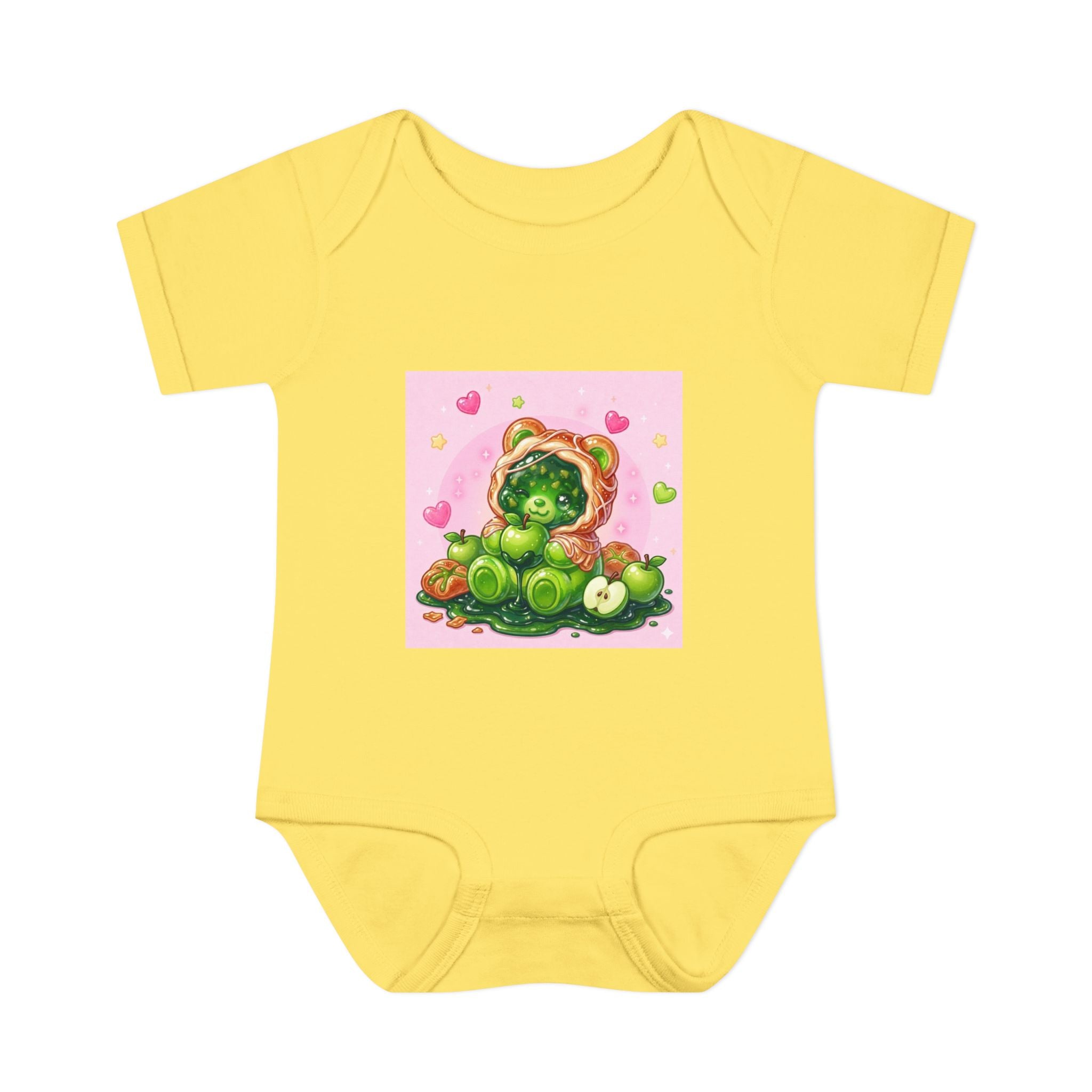 Green Apple Danish Gooey Gummy Bear in Puff PJs
