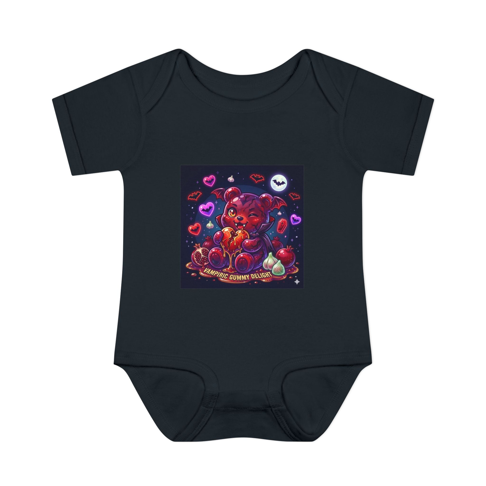 Baby Bodysuit - Cute Vampire Gooey Gummy Bear