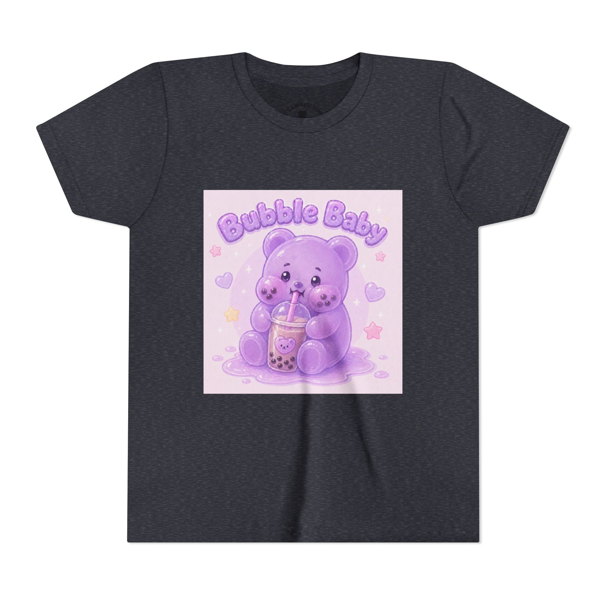 'Bubble Baby' Gooey Gummy Bear Boba Milk Tea Graphic