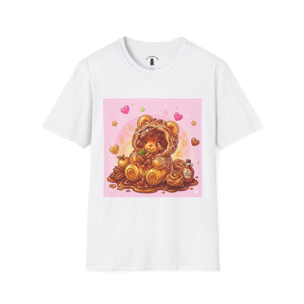 Maple Pecan Danish Gooey Gummy Bear — Kawaii Graphic T-Shirt