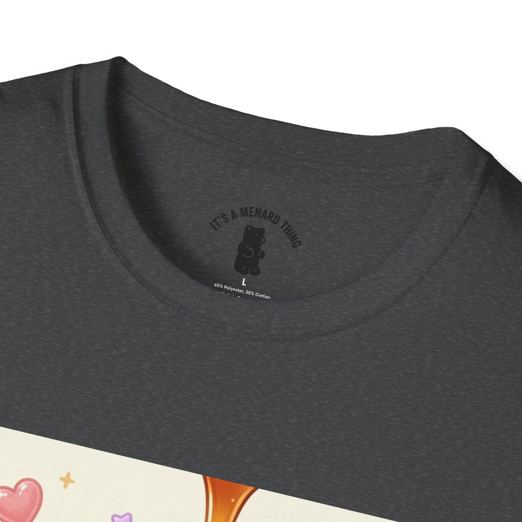 Cute Thick Fluffy Pancake Gooey Gummy Bear — Kawaii Illustration
