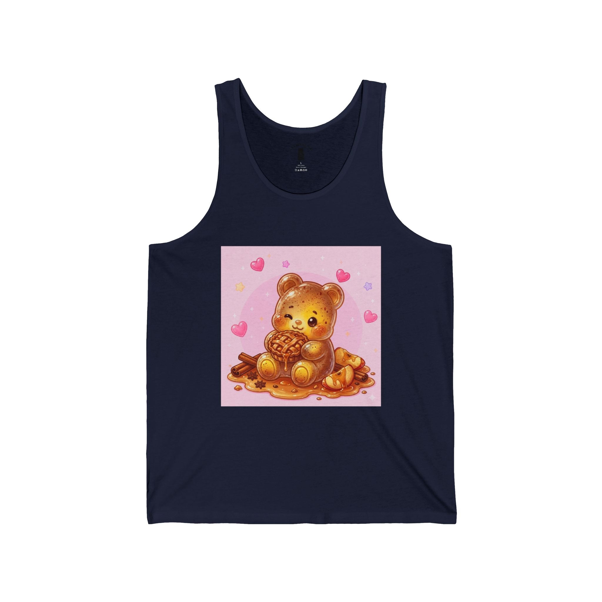 Apple Cinnamon Pie, Golden Gooey Gummy Bear — Kawaii Graphic Tank