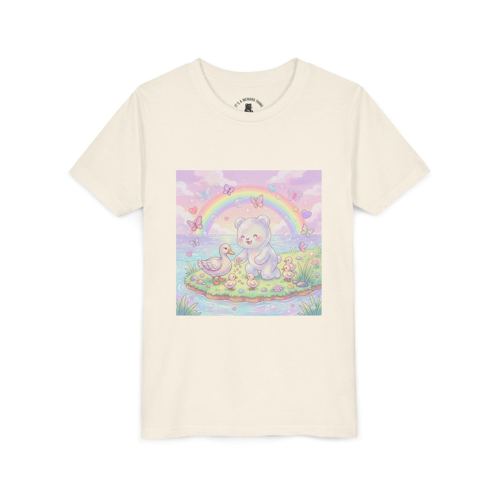 Duck Feeding, Gooey Gummy Friend- Graphic T-Shirt