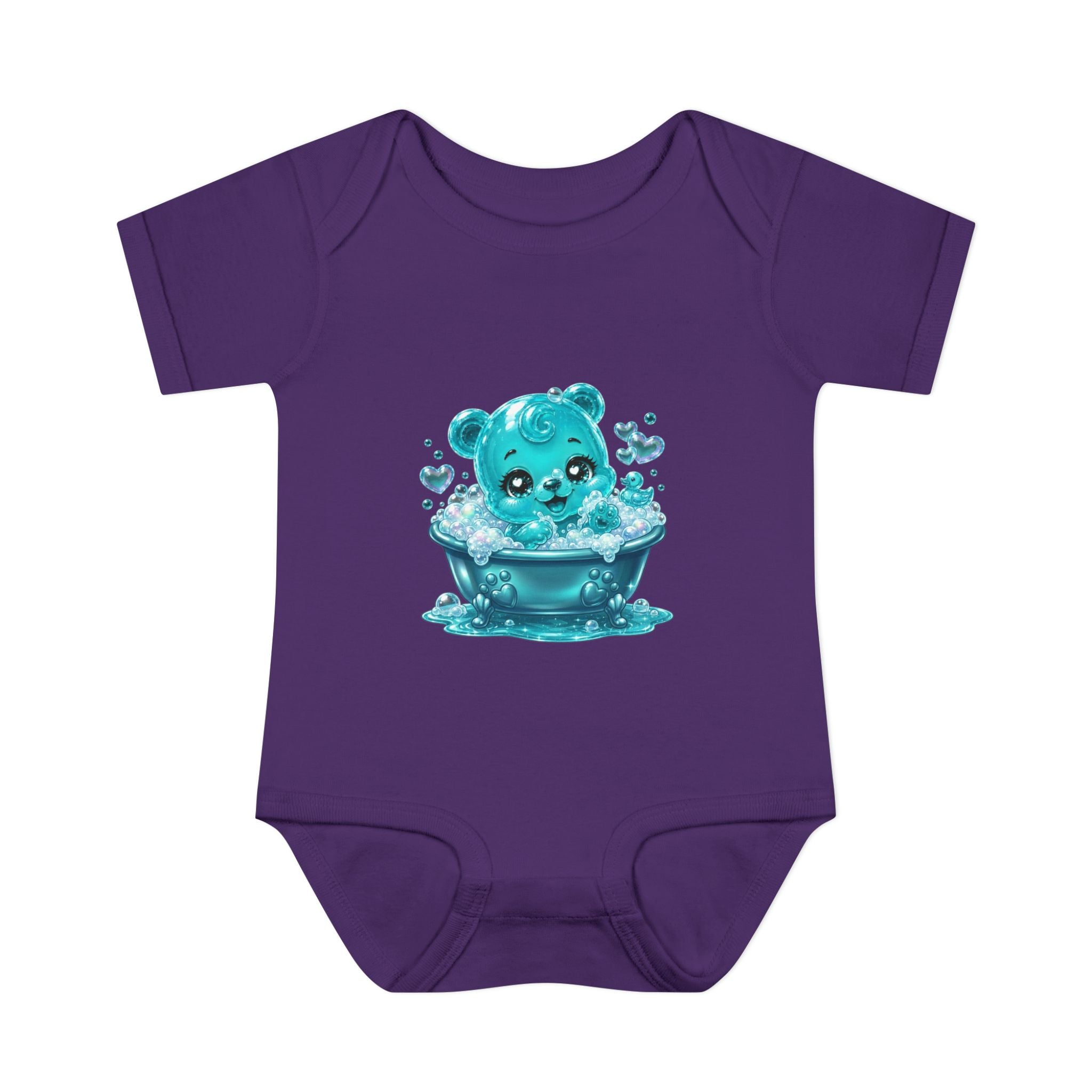 Adorable Bubble Bath Oozy Baby Gummy Bear Cutie Addition- Graphic Onesie