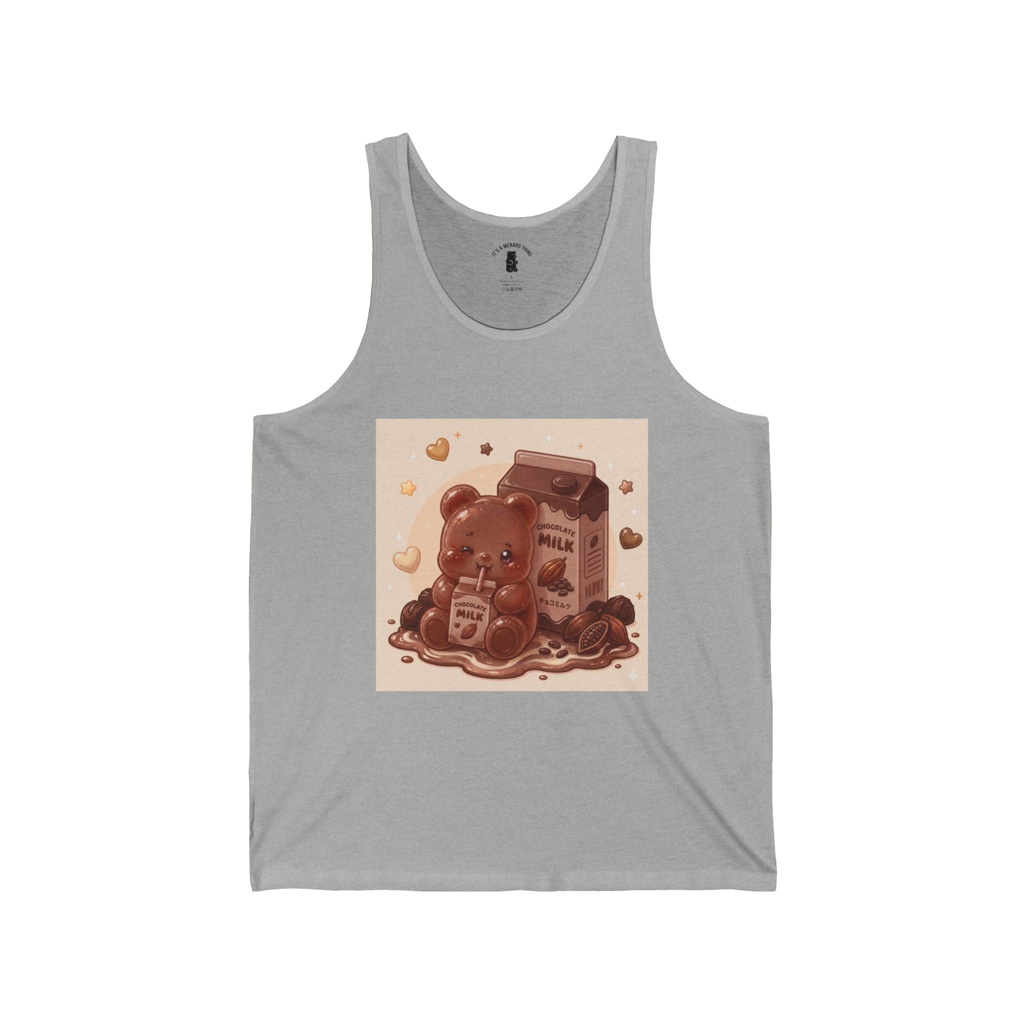 Chocolate Milk & Coco Beans Gooey Gummy Bear — Cute Graphic Tank
