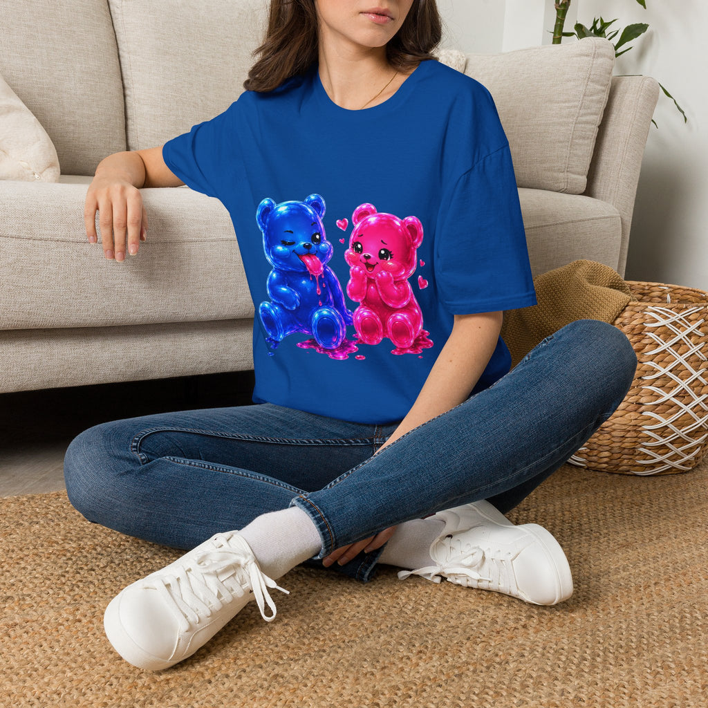 Any Suggestions? Special Additon Oozy Bears Gummy Couple- Graphic Shirt