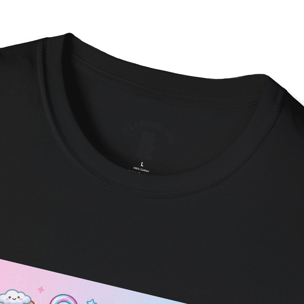 Cotton Candy Gooey Gummy Bear — Kawaii Graphic T-Shirt