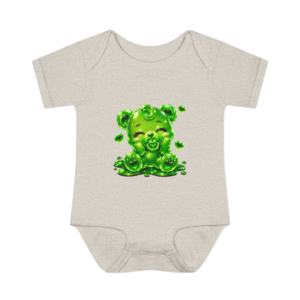 Happy Oozy Baby Gummy Bear Cutie Addition- Graphic Onesie