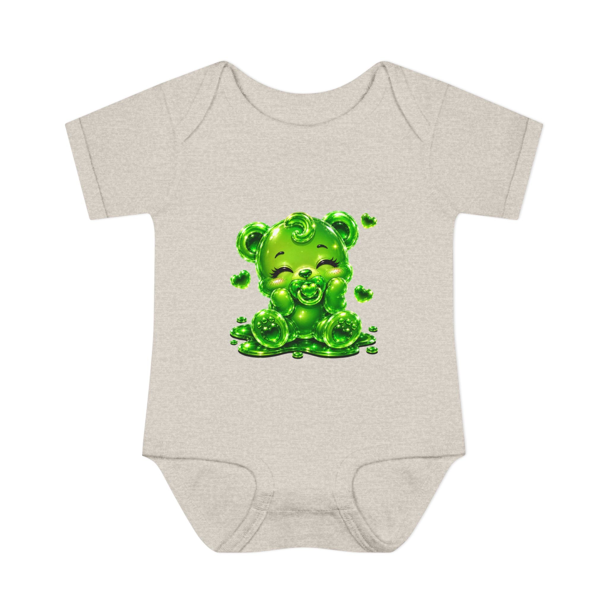 Happy Oozy Baby Gummy Bear Cutie Addition- Graphic Onesie
